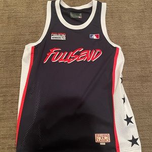 Full send Nelk boys jersey tank top XL